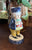 Rare Prestonpans Chinoiserie Blue Willow Transferware Toby Bud Vase / Vinegar Jar