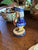 Rare Prestonpans Chinoiserie Blue Willow Transferware Toby Bud Vase / Vinegar Jar
