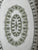 Vintage Retsch Porcelain Green Kaleidoscope Platter / Serving Tray