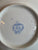 Antique English Transferware Light Blue & White Plate Oak Leaf
