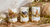 Set of 3 Vintage Bavarian Bud Vases / Shot Glasses Rabbit - Deer / Stag - Ruffed Grouse