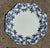 14 Piece Vintage Blue & Green Transferware Instant Platewall  w/ Majolica Leaf Plates & Platter Collection