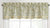 Waverly Verveine Rod Pocket Valance Green & Pale Yellow Paisley Curtain