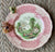 Fragments of Grace No. 16— Queen Bees Garden View ~ Bi Color Pink Royal Doulton Plate
