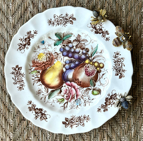 Fragments of Grace No. 15— Where Sweetness Gathers ~ Johnson Brothers Transferware