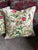 Scalamandre Edwin's Covey Custom Hand Made 18 x 18 Pillow Cover Quail Woodland Flowers