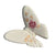 12 Piece Majolica Pink & Green Transferware Instant Platewall Vintage English Plates Butterflies