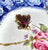 Fragments of Grace No. 28 — The Bees of Miniver Rose  — Blue Transferware Plate