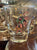 Set of 5 Vintage Scottish Highlander Clan Tartan Kilt Rocks or Lg Shot Glasses /