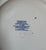 10” Antique Wedgwood Blue Transferware Lilly Water Lily Plate