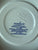 7"  Antique Wedgwood Blue Transferware Lilly Water Lily Plate