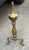 Pair of Vintage Brass Fireplace Andirons Firedogs