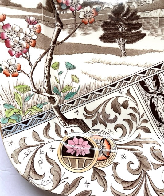 Brown Transferware