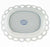 RARE Riley’s Semi China C 1820 Pearlware Antique Blue & White Transferware Filigree Fretwork Dish