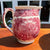 Mason's Vista English Ironstone Red Transferware Creamer Pitcher Castle Gardens