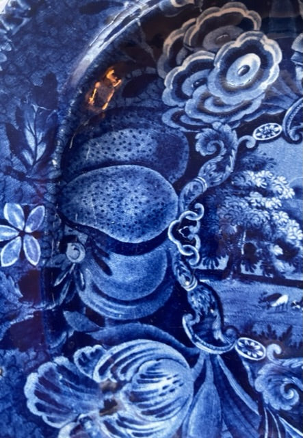 Blue Transferware