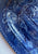 Circa 1822-41 Select Views BOUGHTON House R Hall Cobalt Blue Transferware Platter Fruit Flower Roses