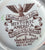 Historic America Brown English Transferware SUgar Bowl & Creamer Acorns Oak Leaves