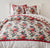Pottery Barn Queen Quilt Embroidered English Country Tablecloth Vintage Flowers Roses Margeaux