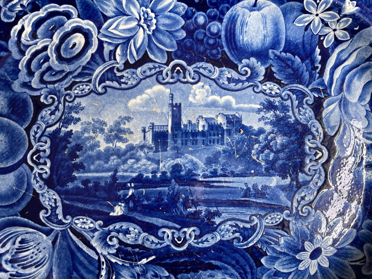 Blue Transferware