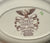 Historic America Erie Canal Oval Serving Bowl Poly Brown English Transferware Acorns Oak Leaves