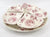 RARE Masons Vintage English Ironstone Red Transferware Serving Tray w/  5 Triangle Relish Dish