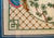 Vintage Framed Cross-stitch & Needlepoint Geisha Girl carrying Parasol