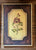 Set of 3 Vintage Framed Botanical Floral Painted Plaques