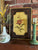 Set of 3 Vintage Framed Botanical Floral Painted Plaques