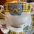 Rare Vintage Scottish Tartan Plaid Teacup w/ Thistle & Clan MacLeod