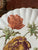 Antique Aesthetic Movement Peony Bloom Copeland Spode Polychrome Botanical Fluted Plate