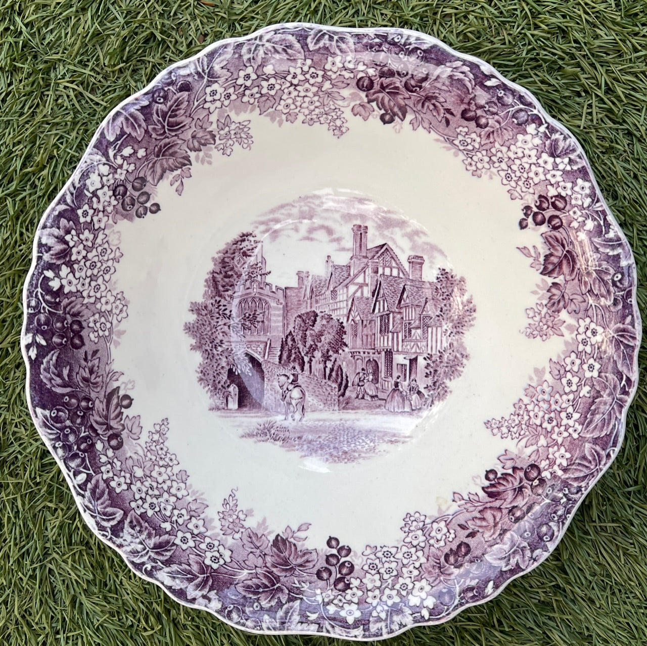 Purple Transferware