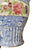 1900 Delton Burslem Staffordshire Tall Teapot Blue Transferware Chintz Birds & Florals