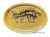 French Advertising Brown Transferware Perch Fish Platter Les Filets De Perche