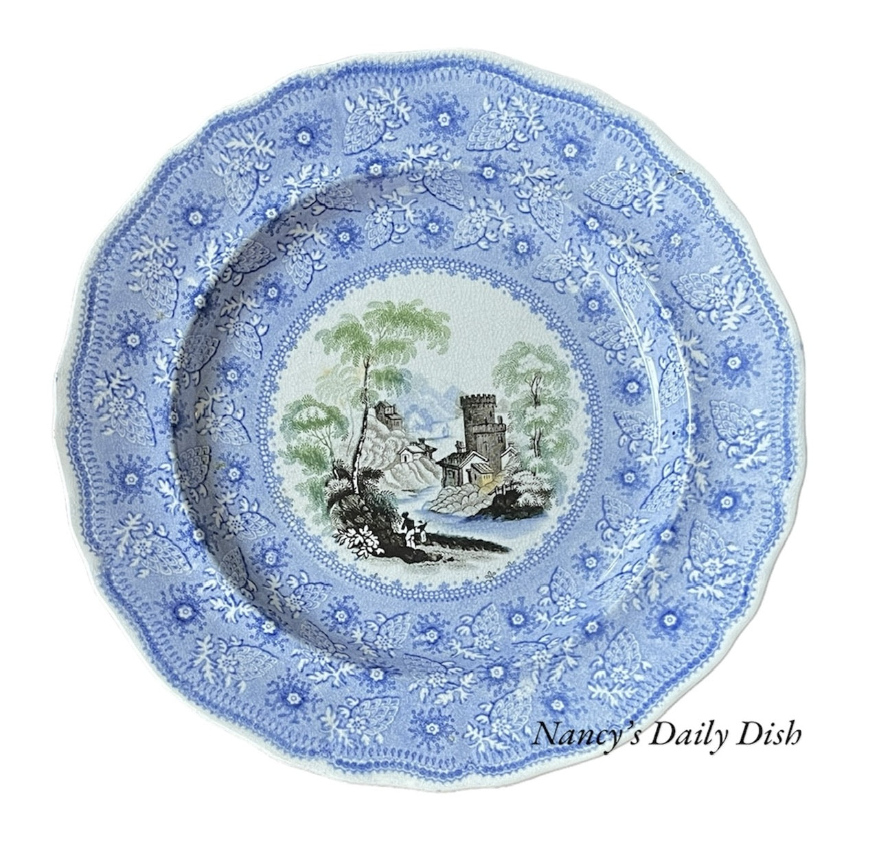 Blue Transferware