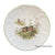Pair of Vintage Woodland Rabbits in the Forest Plates Embossed Rim Green Trim
