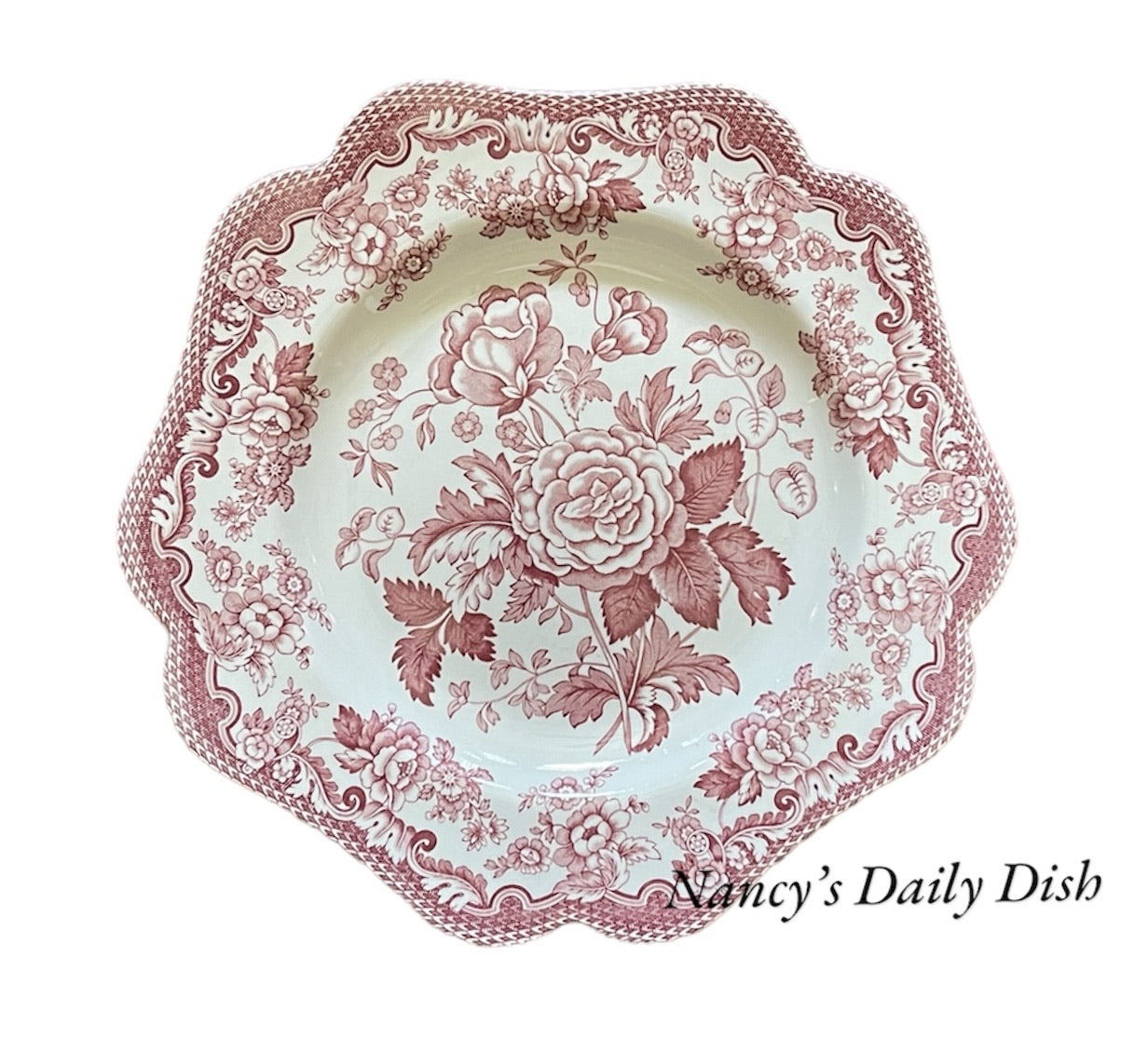 Red Transferware