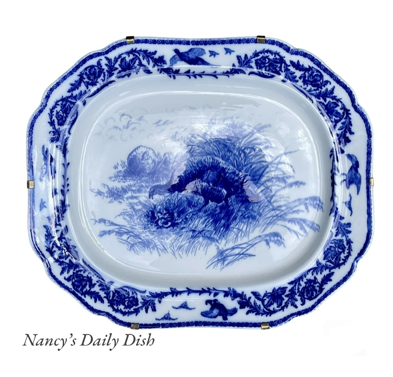 Blue Transferware