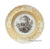 C. 1828-46  RARE Yellow Bi Color Transferware Staffordshire Soup Plate Enoch Woods Belzoni