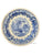Blue Transferware Platter Copeland Duncan RURAL SCENES Water Mill Fishing Scene Hops Border