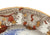 RARE Antique Wedgwood Blue & Brown Hand Painted Polychrome Bi Color Transferware Turkey Plate