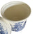 Blue & White Chinoiserie Masons English Tea Caddy Canister Ginger Jar Vintage Transferware