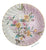 Antique Aesthetic Movement Royal Bonn Anton Hand Painted Pink & Yellow Blossoms Plate