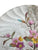 Antique Aesthetic Brown Transferware Royal Bonn Anton Hand Painted Pink & Yellow Blossoms Plate