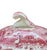 Clarice Cliff Signed Royal Staffordshire Red Transferware LG Soup Tureen Rural Scenes
