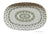Vintage Retsch Porcelain Green Kaleidoscope Platter / Serving Tray