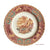RARE Spode Copeland Italian Scene Camilla Border Polychrome Brown Plate