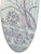 RARE Antique Staffordshire Lavender Transferware Oblong Oval Drainer Fish Platter Botanical Wild Flowers