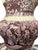 Purple Transferware Wash Bowl & Pitcher C 1840 Staffordshire