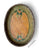 Antique English Victorian Wood & Wicker Hand Painted Birds Serving Tray